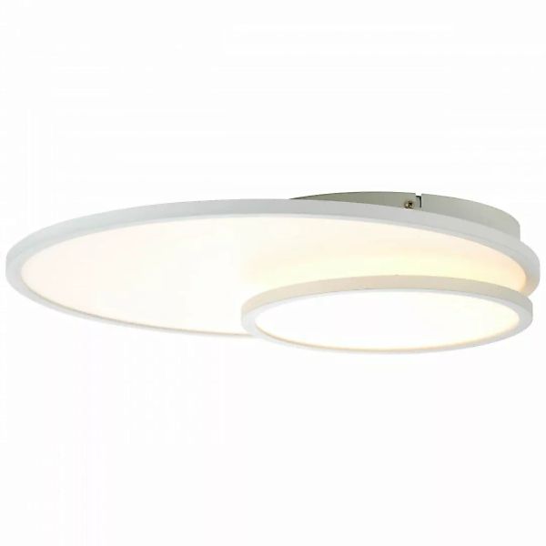 BRILLIANT BILITY LED Aufbaupaneel 60,5 cm Metall / Kunststoff Weiß günstig online kaufen