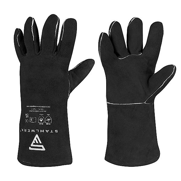 STAHLWERK Arbeitshandschuhe Schweißerschutzhandschuhe extra robuste (Set, günstig online kaufen