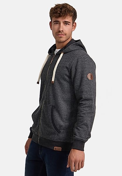 Indicode Sweatjacke INBaustian mit kuscheliger Innenseite günstig online kaufen