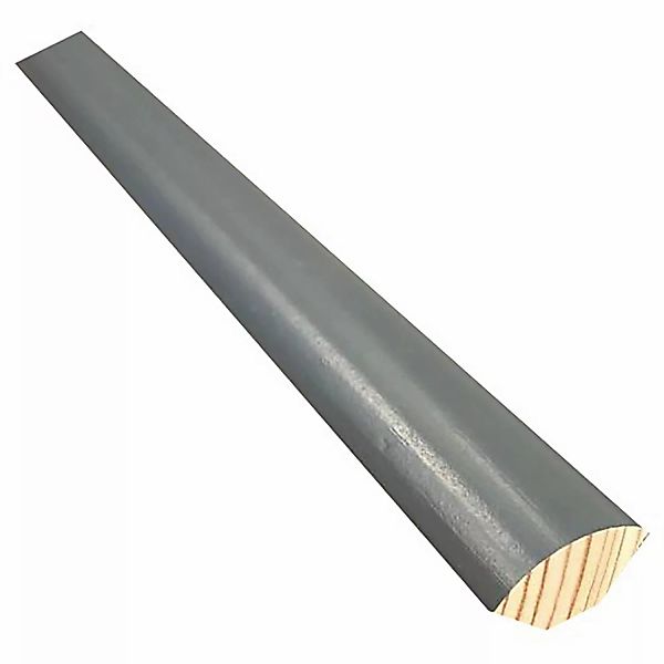 Viertelstab Kiefer Anthrazit 18 mm x 18 mm Länge 2400 mm günstig online kaufen