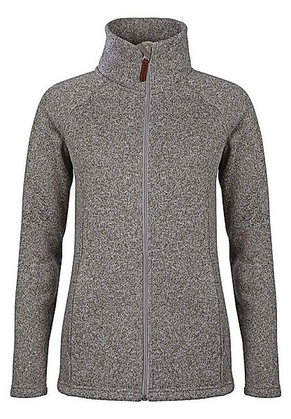 Elkline Fleecejacke Promise melierte Strickjacke warm mit Stehkragen günstig online kaufen