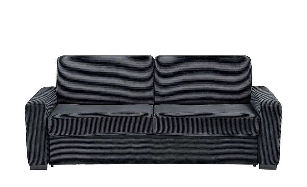 switch Schlafsofa aus Cord Vanila ¦ schwarz ¦ Maße (cm): B: 220 H: 87 T: 98 günstig online kaufen