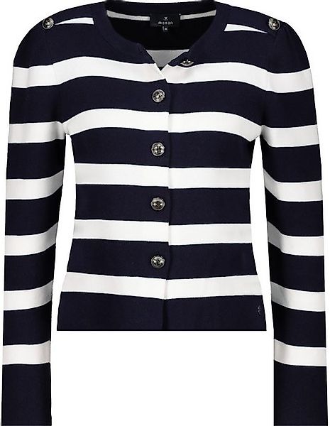 Monari Strickjacke Strickjacke deep ocean Ringel günstig online kaufen