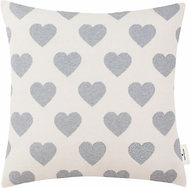 TOM TAILOR HOME Kissenbezüge "Hearts" aus weicher Baumwolle günstig online kaufen