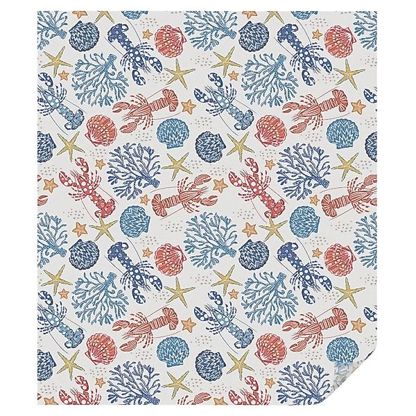 Tulup Fensterfolie Krebskorallen Fensterfolie Sichtschutz 100x116 cm Weiß F günstig online kaufen