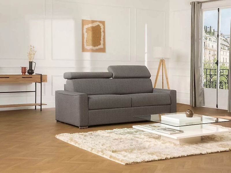 Schlafsofa 3-Sitzer - Liegefläche mit Lattenrost: 140 cm - Matratze: 18 cm günstig online kaufen