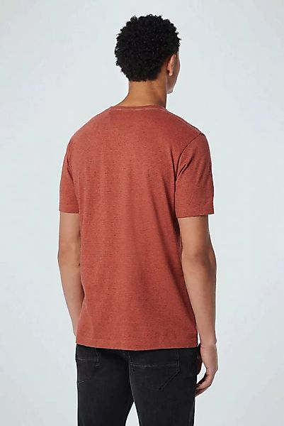 No Excess T-Shirt Streifen Melange Rot - Größe XL günstig online kaufen