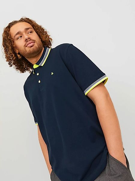 Jack & Jones Herren Poloshirt JJEPAULOS - Relaxed Fit Plussize günstig online kaufen