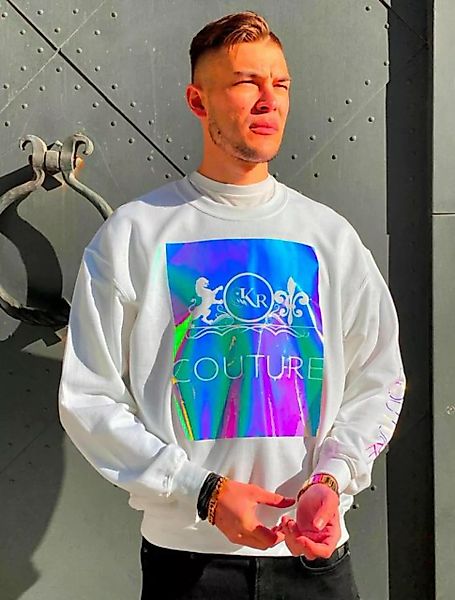 KR-Industries Sweatshirt Sweat Colorful Designer-Label, Rundhals-Pullover günstig online kaufen