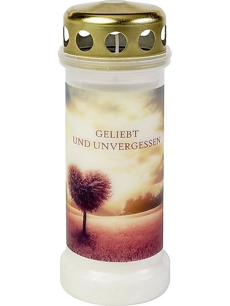 Bolsius Grabkerze Bolsius Dauerbrenner Nr. 6 Rosa Baum weiß, Höhe: günstig online kaufen