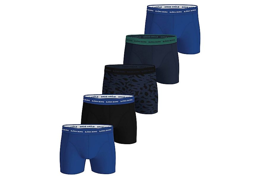 Björn Borg Boxer Herren Boxershort 5er Pack Baumwollmischung (Packung, 5er günstig online kaufen