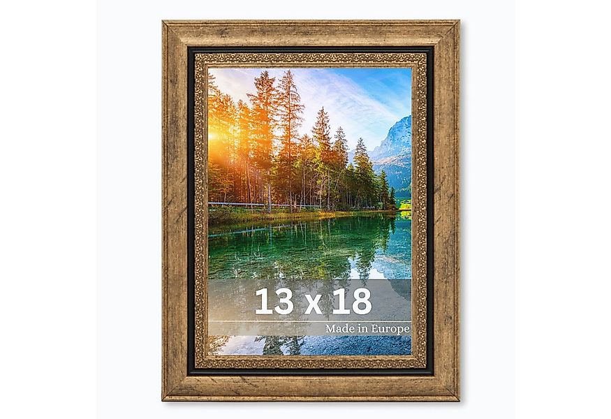 Victor (Zenith) Bilderrahmen Boho, Bilderrahmen Gold 13x18 cm, Bilderrahmen günstig online kaufen