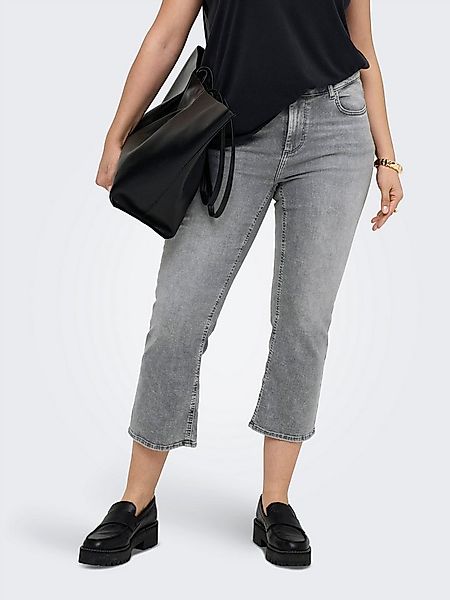 ONLY CARMAKOMA 7/8-Jeans CARWILLY REG SK CROPPED FLARE DNM TAI01 günstig online kaufen