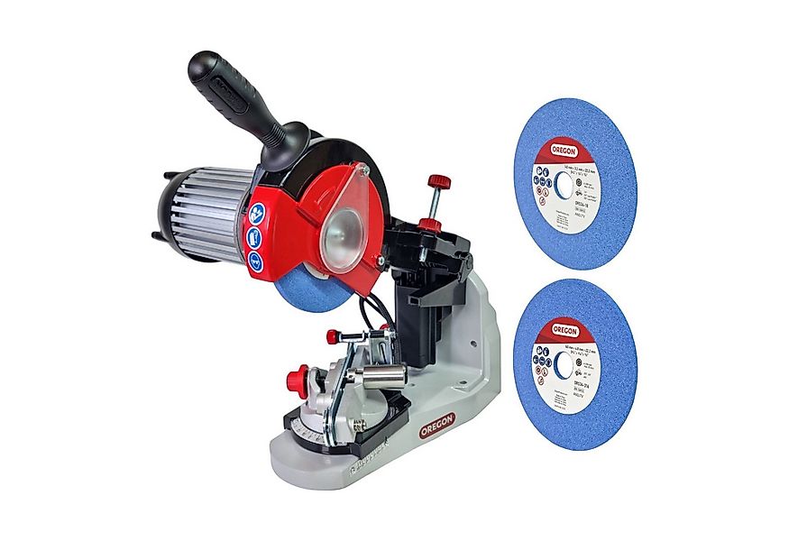 Oregon Doppelschleifer 620-230 Hydraulische Schleifmaschine 214 Watt 145 mm günstig online kaufen
