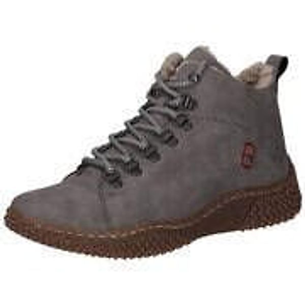 Rieker Ankle Schnürer Damen grau günstig online kaufen