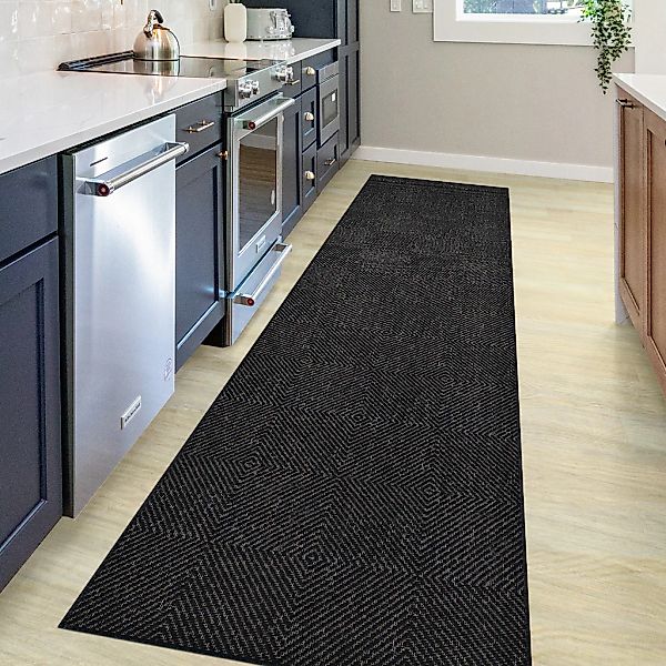 my home Teppich "Anna, auch als Läufer erhältlich" rechteckig 3 mm Höhe In- günstig online kaufen