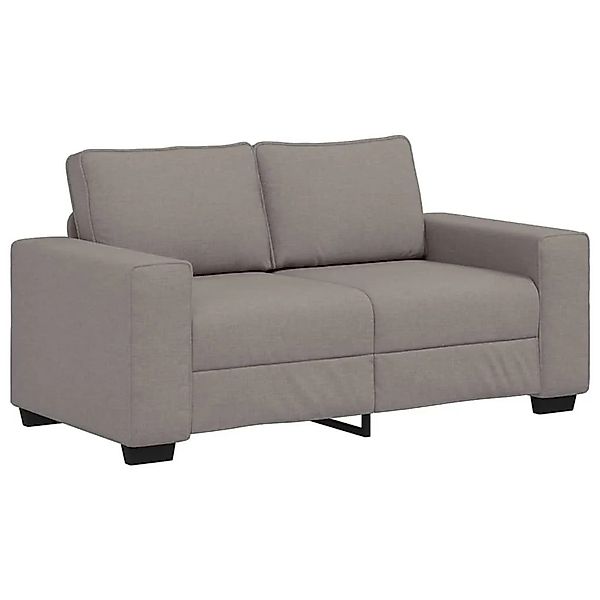 vidaXL 2-Sitzer-Sofa Taupe 120 cm Stoff 4105162 günstig online kaufen