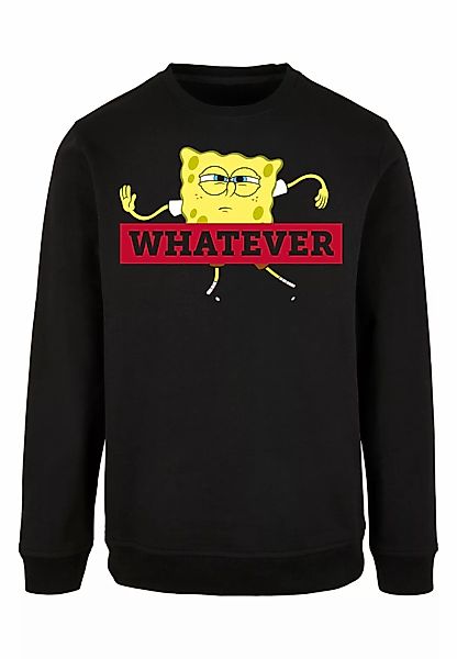 F4NT4STIC Sweatshirt "Spongebob Schwammkopf WHATEVER", Print günstig online kaufen