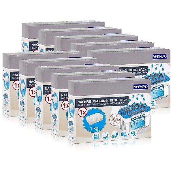WENKO Luftentfeuchter 10x Wenko Nachfüllpackung Feuchtigkeitskiller günstig online kaufen