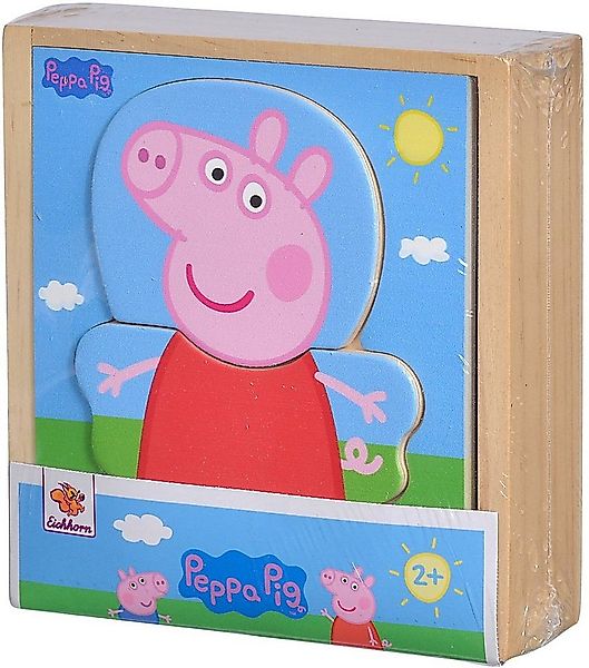 Eichhorn Lernspielzeug Kleinkindwelt Peppa Pig Umziehpuzzle 14 Teile 109265 günstig online kaufen