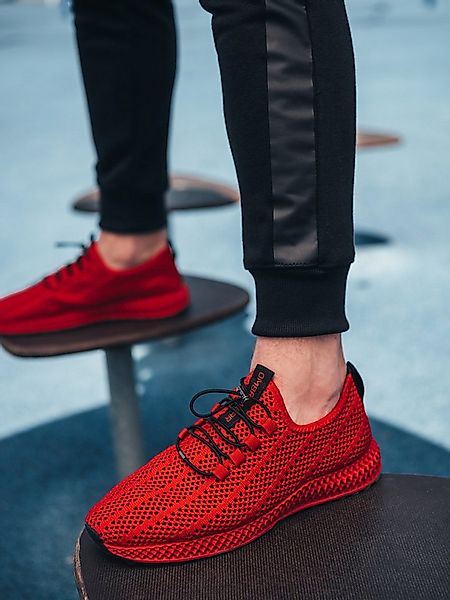 OMBRE Slip-on Herrensneaker aus Mesh Slip-On Sneaker günstig online kaufen