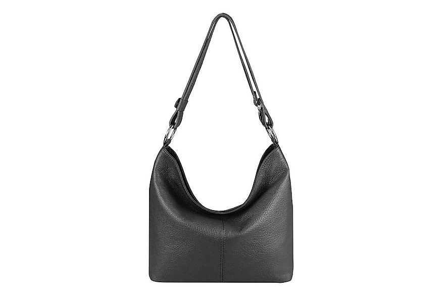 ITALYSHOP24 Shopper Made in Italy Damen Leder Tasche Schultertasche, als Ha günstig online kaufen