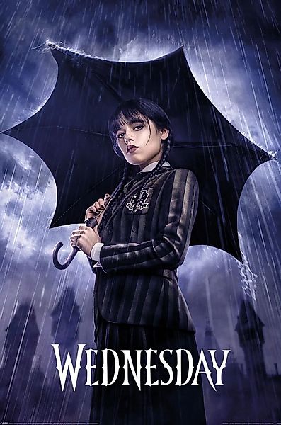 PYRAMID Poster Wednesday Poster Downpour Platzregen günstig online kaufen