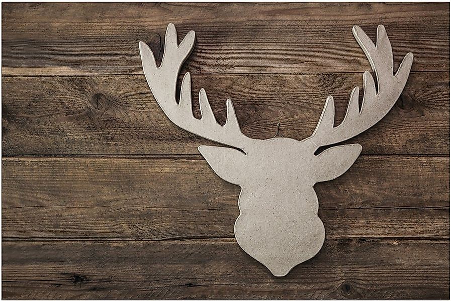 matches21 HOME & HOBBY Fußmatte Türmatte Hirsch Landhaus in 40x60 cm als Fu günstig online kaufen