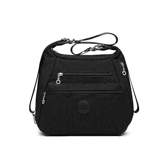 KONO Handtasche Rucksack Damen Umhängetaschen Nylon Schultertaschen 3 in 1 günstig online kaufen