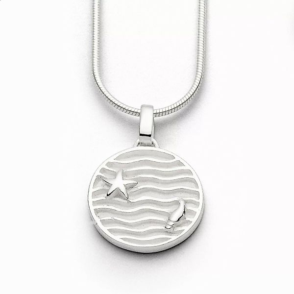 DUR Kettenanhänger DUR Schmuck: Anhänger "Strandwellen" günstig online kaufen