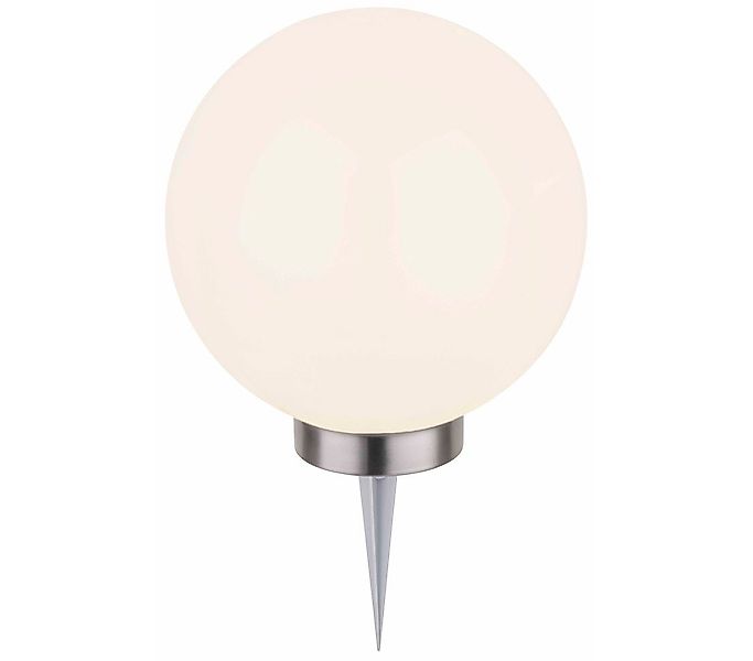 Dehner LED Solarleuchte Kugel-Leuchte mit Erdspieß/Farbwechsel, günstig online kaufen