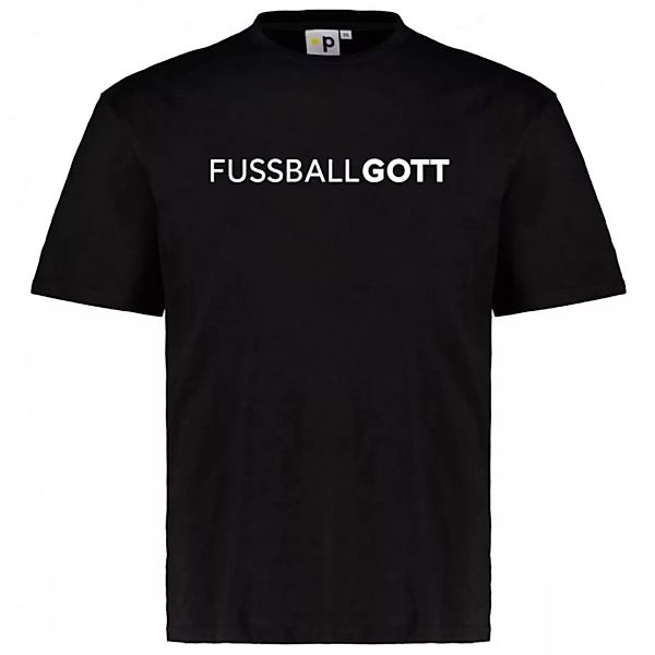 Pfundskerl Motto T-Shirt "Fussballgott" günstig online kaufen
