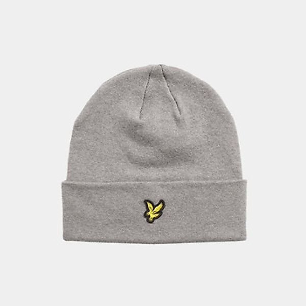 Lyle & Scott  Mütze Cotton merino beanie - mid grey marl günstig online kaufen