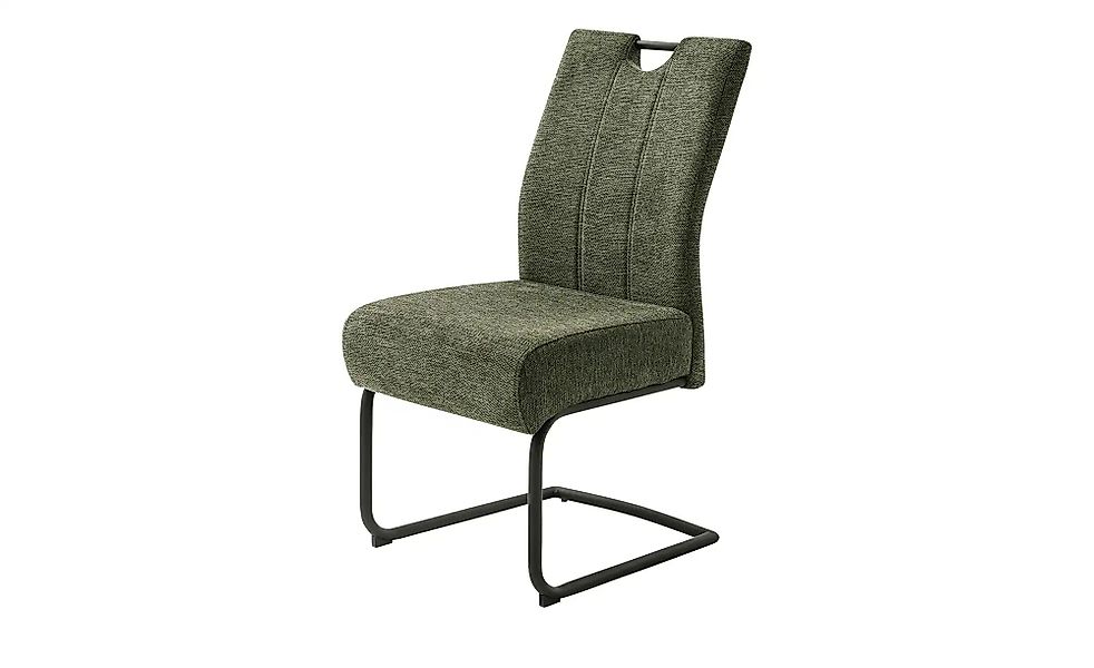 uno Freischwinger  mit Griff June ¦ grün ¦ Maße (cm): B: 49 H: 98 T: 63.0 S günstig online kaufen