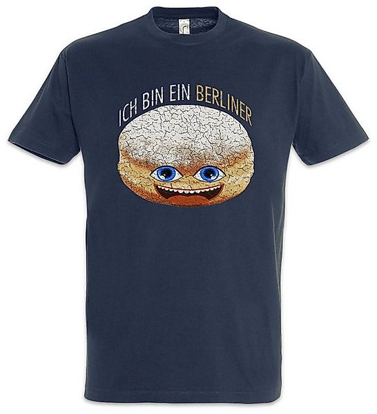 Urban Backwoods Print-Shirt Ich Bin Ein Berliner Herren T-Shirt JFK Kreppel günstig online kaufen