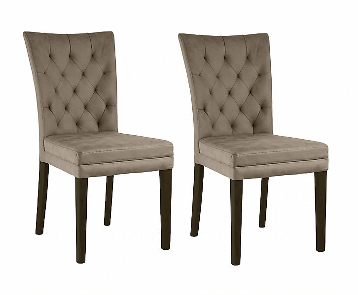 Home affaire 4-Fußstuhl "Colorado" (Set) 2 Stk.bequeme Polsterung, Gestell günstig online kaufen