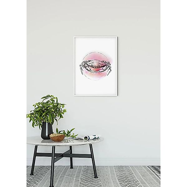 Komar Wandbild Crab Watercolor 50 x 70 cm günstig online kaufen