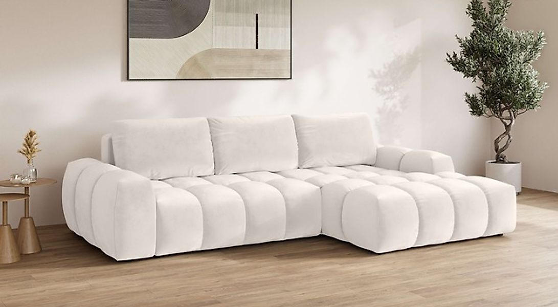 INOSIGN Ecksofa »AZITA klein optionale Schlafsofa mit Bettkasten, B/T/H: 27 günstig online kaufen