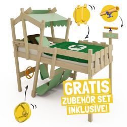 Wickey Kinderbett CrAzY Snuggy Massivholz-Hochbett mit günstig online kaufen