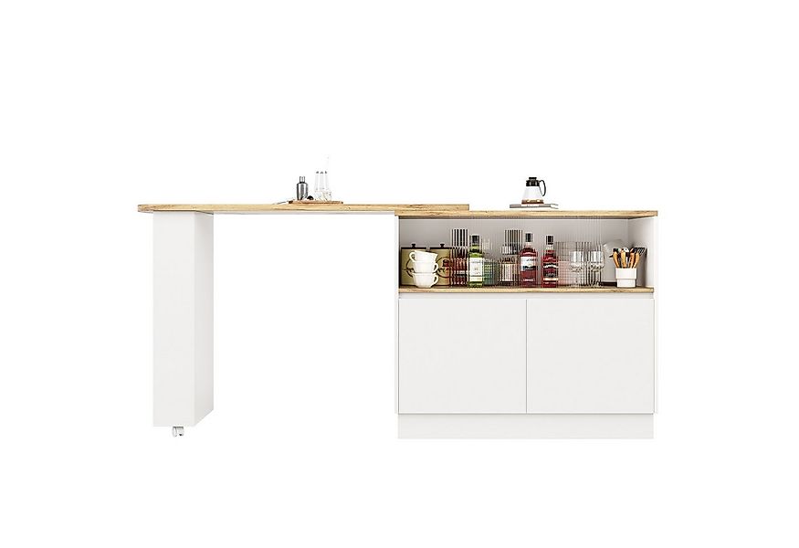 i@home Sideboard Um 360° drehbare Essbar (Hauptkörper 90 x 45 x 100 cm) (Bi günstig online kaufen
