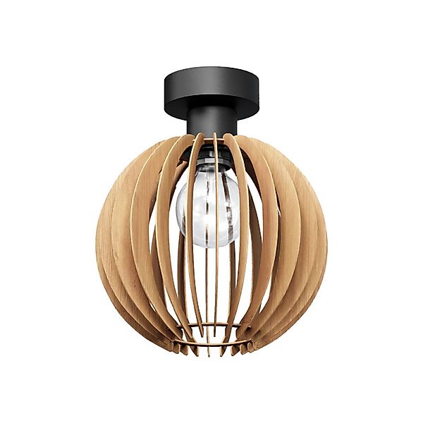 Deckenleuchte Clay, Ø 23 cm, Birkensperrholz, E27 günstig online kaufen
