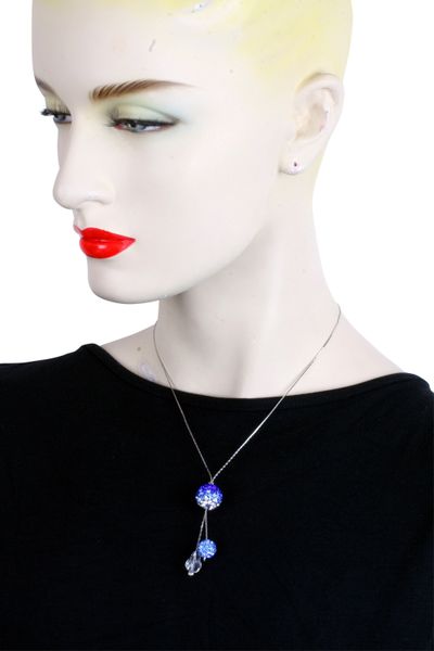 COLLEZIONE ALESSANDRO Kette mit Anhänger "Valea" mit Strasskugeln günstig online kaufen