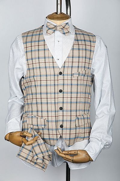 REAL GUYS by J.PLOENES Karoweste (3-tlg) in Karomuster günstig online kaufen