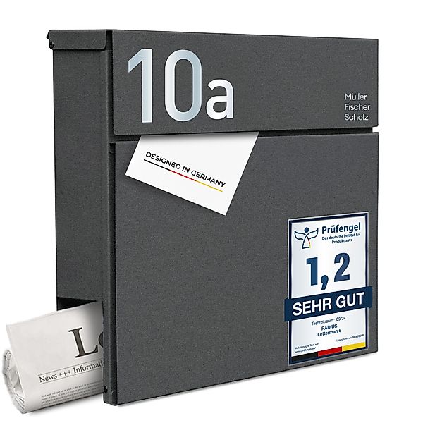 Radius Briefkasten Design Wandbriefkasten Letterman 6 günstig online kaufen