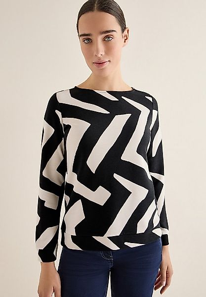CECIL Sweatshirt mit Muster günstig online kaufen