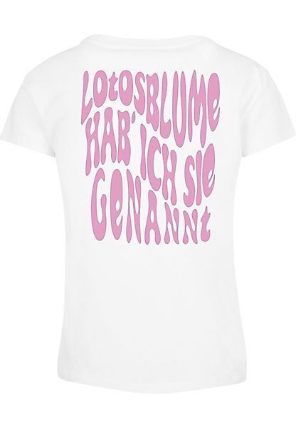 Merchcode T-Shirt "Merchcode Ladies Die Flippers - Lotosblume T-Shirt", (1 günstig online kaufen