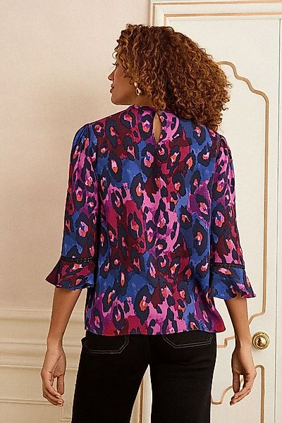 Love & Roses Langarmbluse Love & Roses Bluse mit 3/4-Trompetenärmeln Regula günstig online kaufen