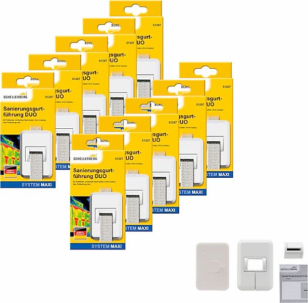 SCHELLENBERG Rollladen-Gurtführung »Duo Maxi, Sanierungs-Gurtführung« Set, günstig online kaufen