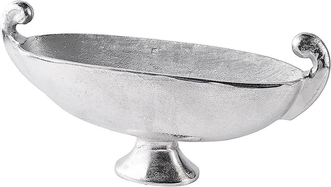 MichaelNoll Dekoschale Schale Aluminium Silber Deko günstig online kaufen