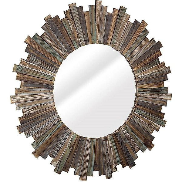 Melko Wandspiegel Dekospiegel 90 CM Holz günstig online kaufen